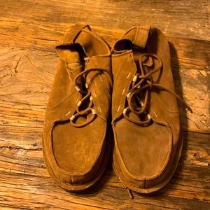 Men’s Teva suede Mush tie up shoes